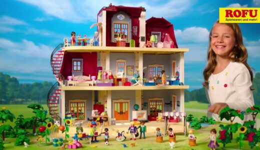 Das große Playmobil Puppenhaus – ROFU Kinderland