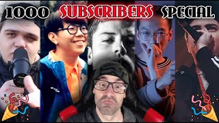 1000 SUBSCRIBERS SPECIAL!!! | D-low, Vocodah, SO-SO, Rofu + MORE | MASSIVE REACTION!!!