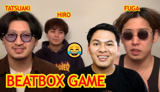 😂 Beatbox Game - TATSUAKI vs ROFU (アジアチャンピオン) | Reaction