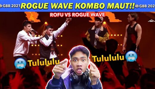 KOMBO MAUT DUET BEATBOX! | Rogue Wave 🇫🇷 vs Rofu 🇯🇵 | GBB 2021 Tag Team [REACTION]